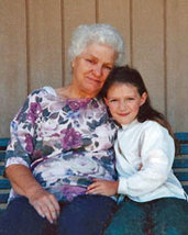 Grandma with Rebekah